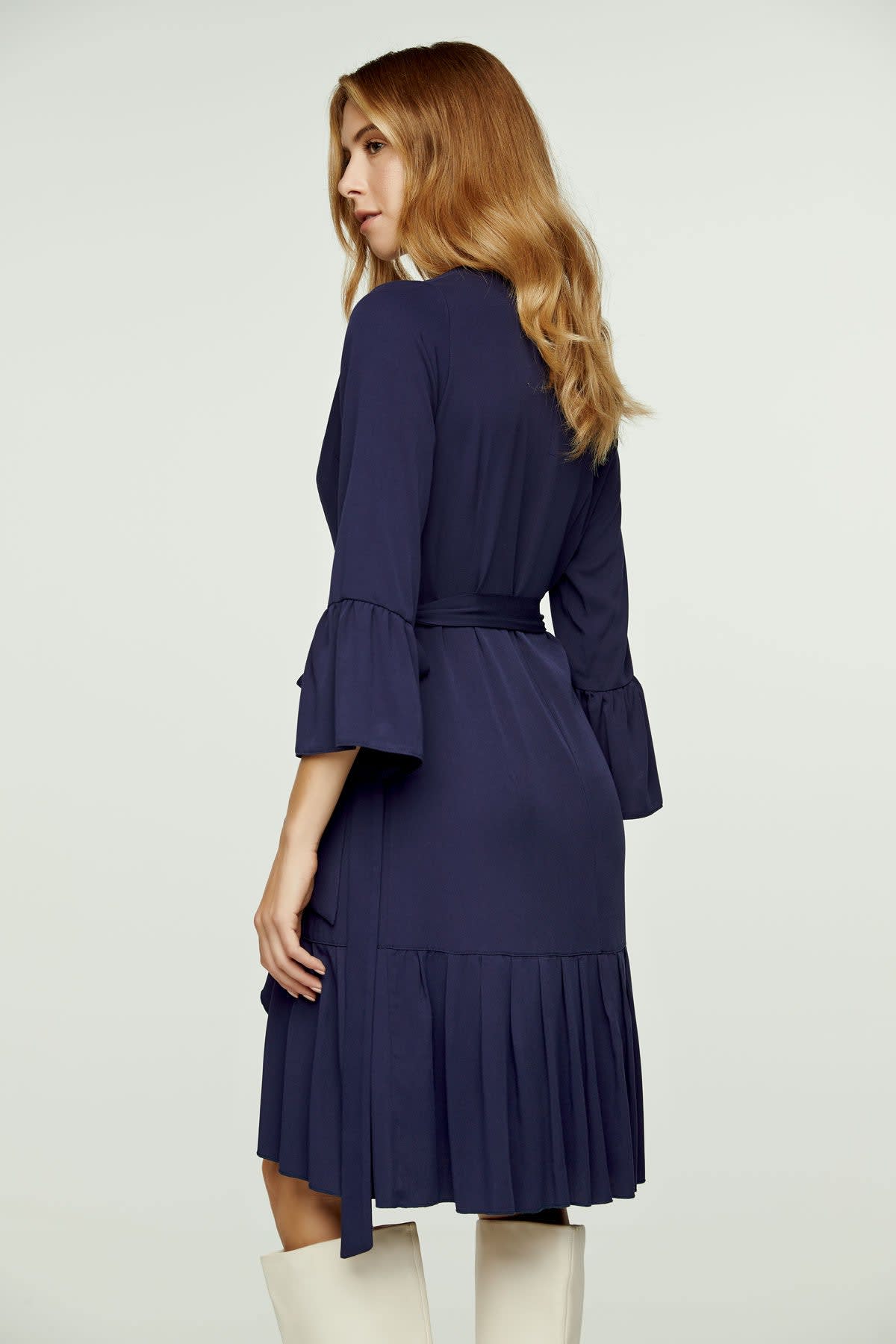 7+ Navy Wrap Dress