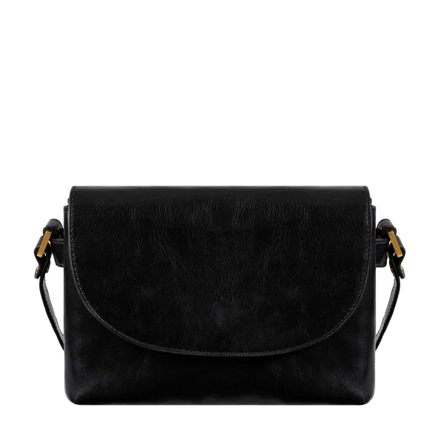 Time Resistance Black Leather Cross Body Bag For Women - Sophie's Choice In Black