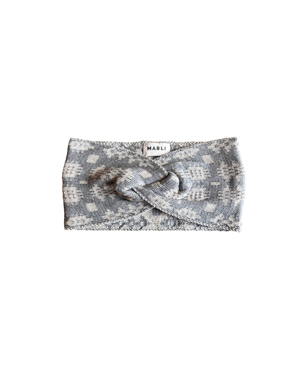 Mabli Women's Neutrals / Grey Carthen Headband - Grey / Ecru In Gray