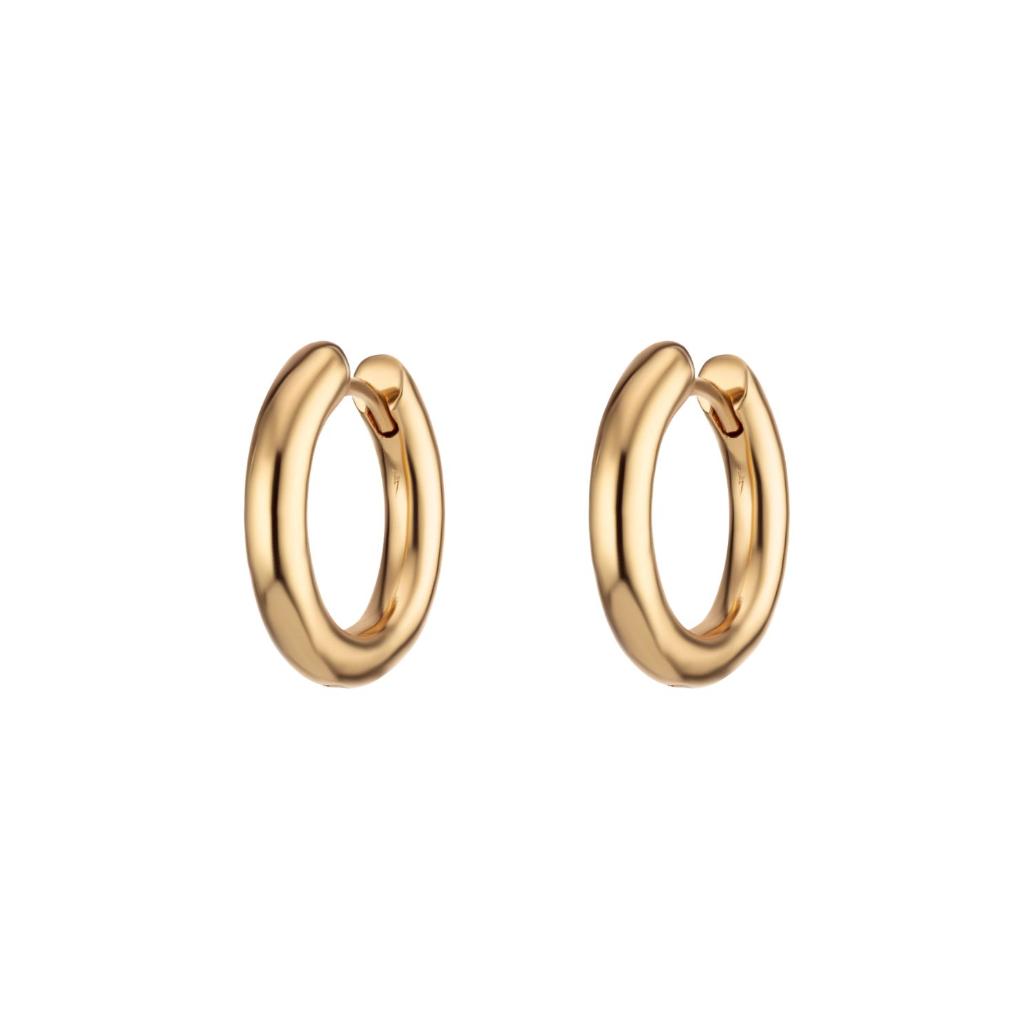 Scream Pretty Women's Gold Chunky Hoop Earrings