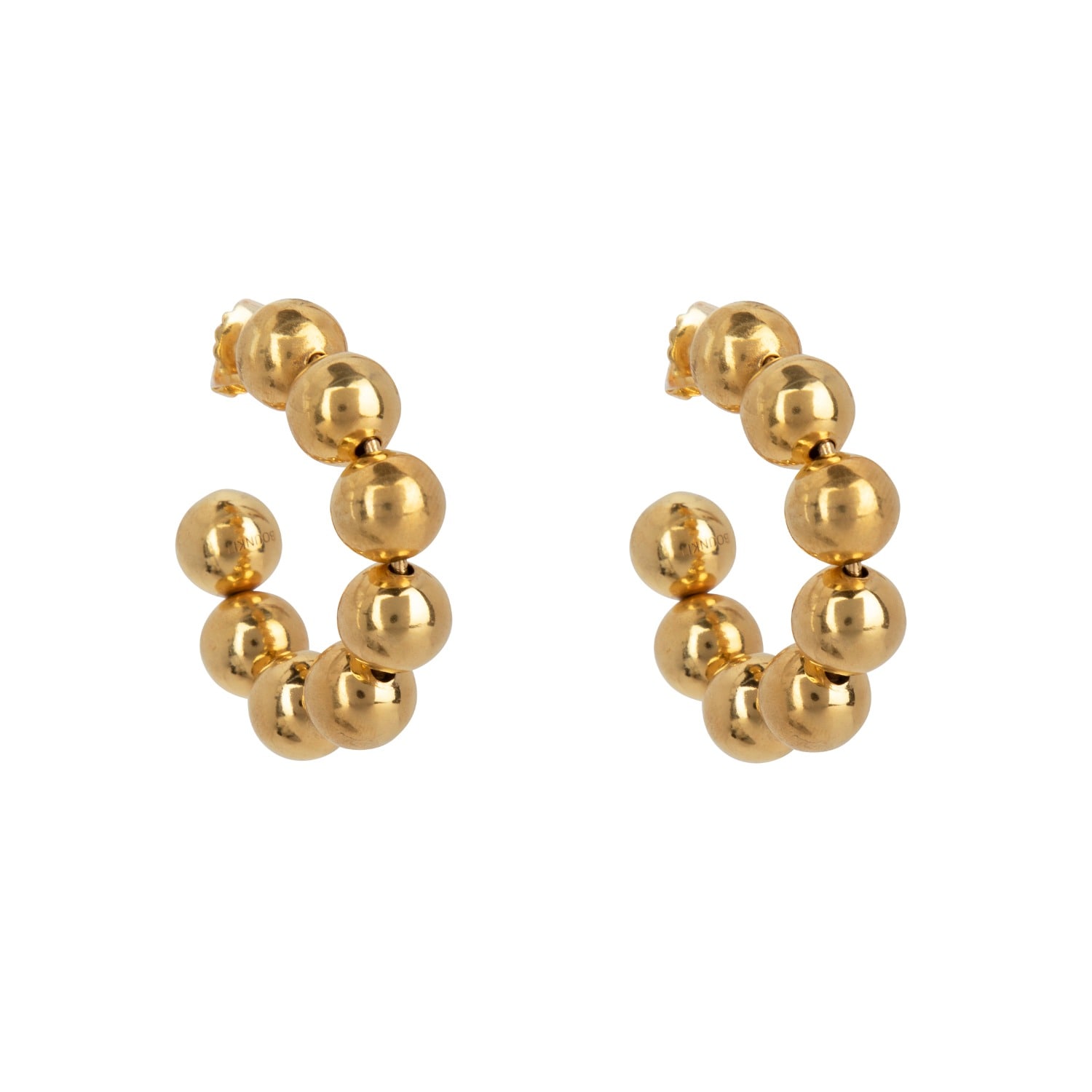 Bounkit Women's Gold Alexis Hoops