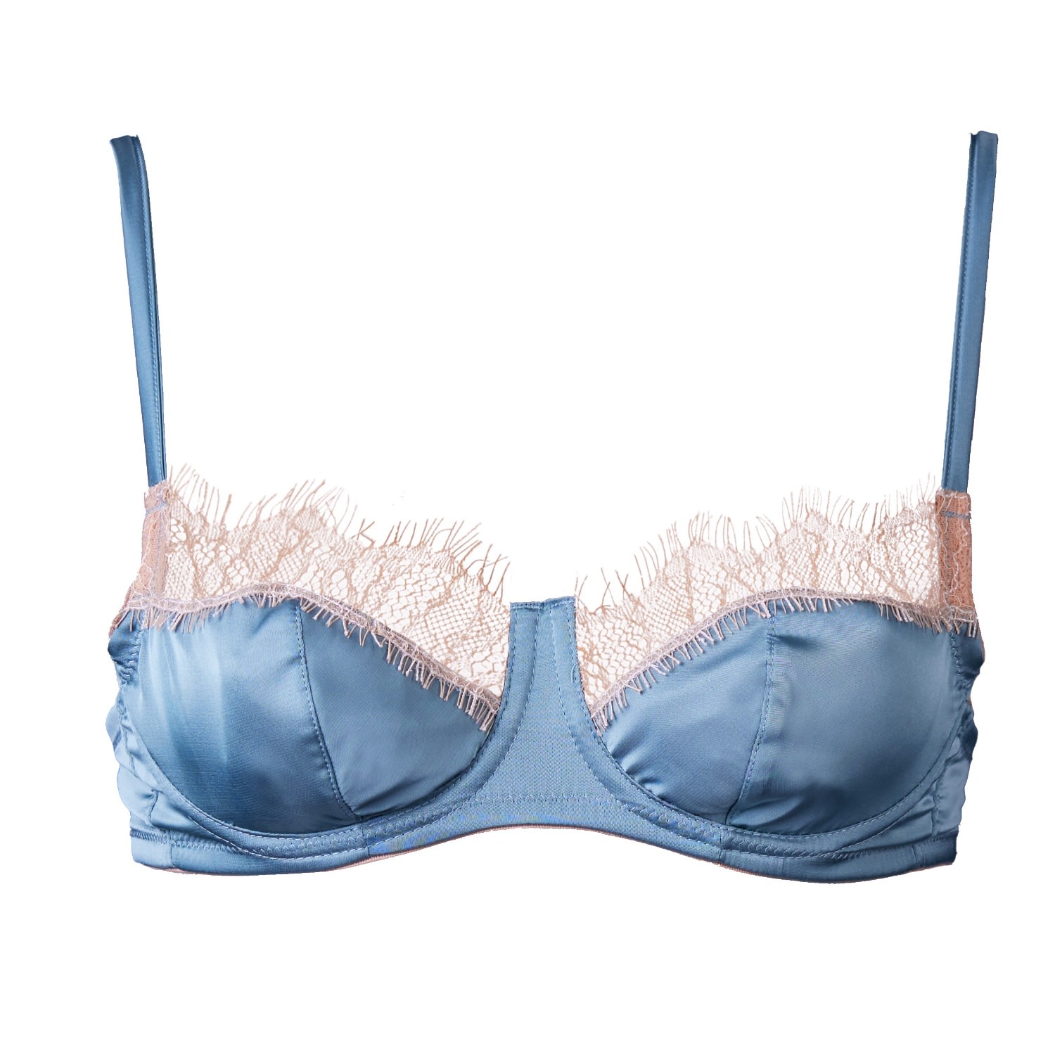 Noblesse Oblige Women's Pink Rose Liberty Bridgerton Bra In Blue