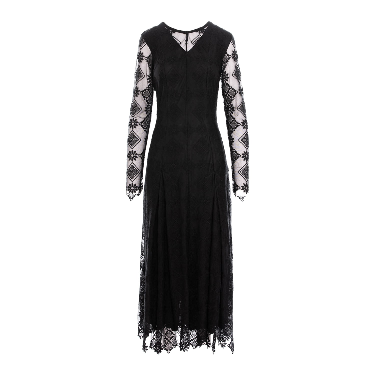 Izabela Mandoiu Women's Midi Tulle Dress In Black