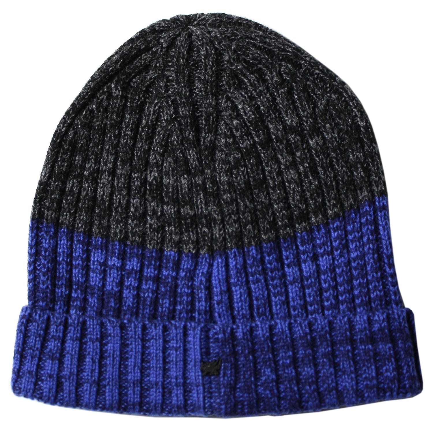 Men’s Blue / Grey Benny Beanie In Blue & Charcoal One Size Lords of Harlech