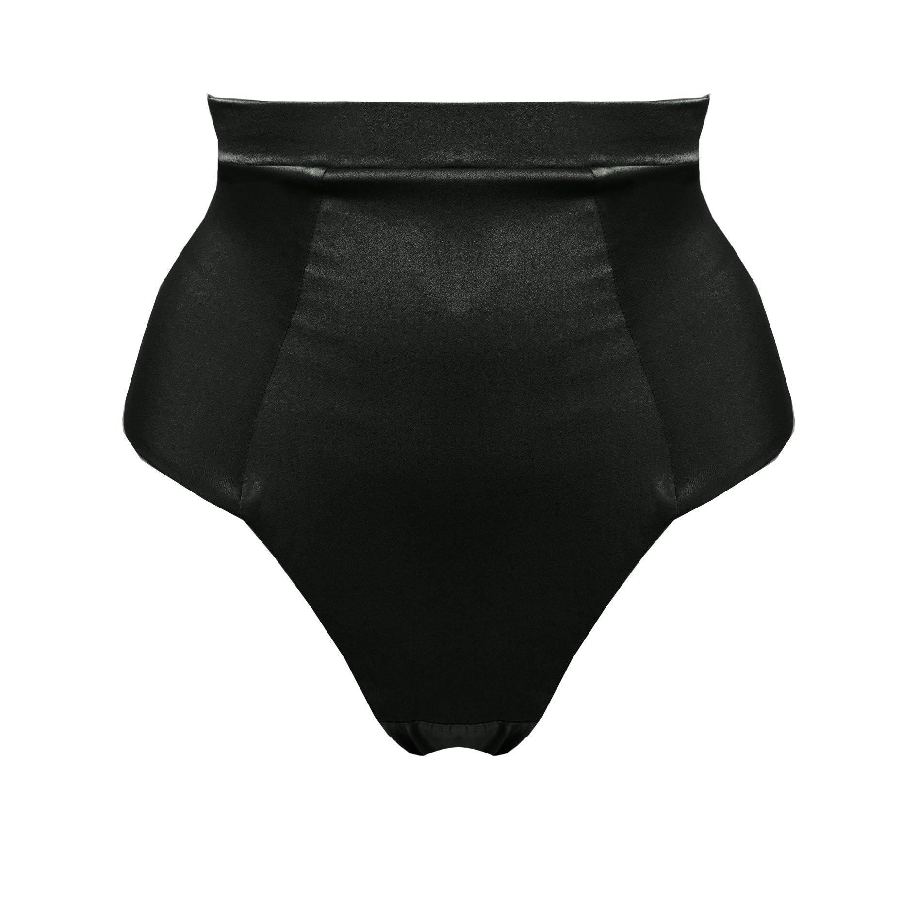 Women’s Black Petra Waist Thong Jet Small Studio Pia