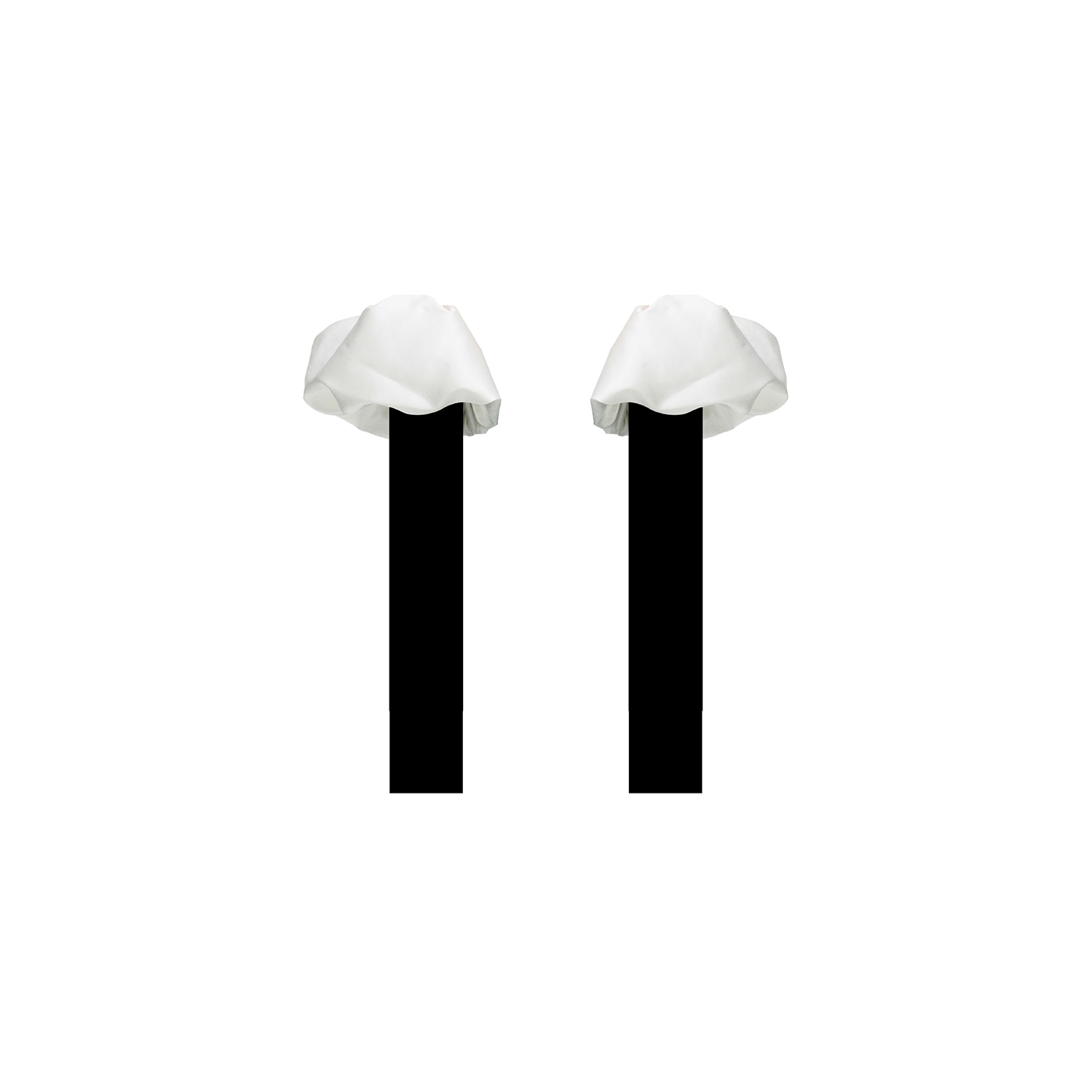 Nur Karaata Women's Black / White Hofburg Gloves In Multi