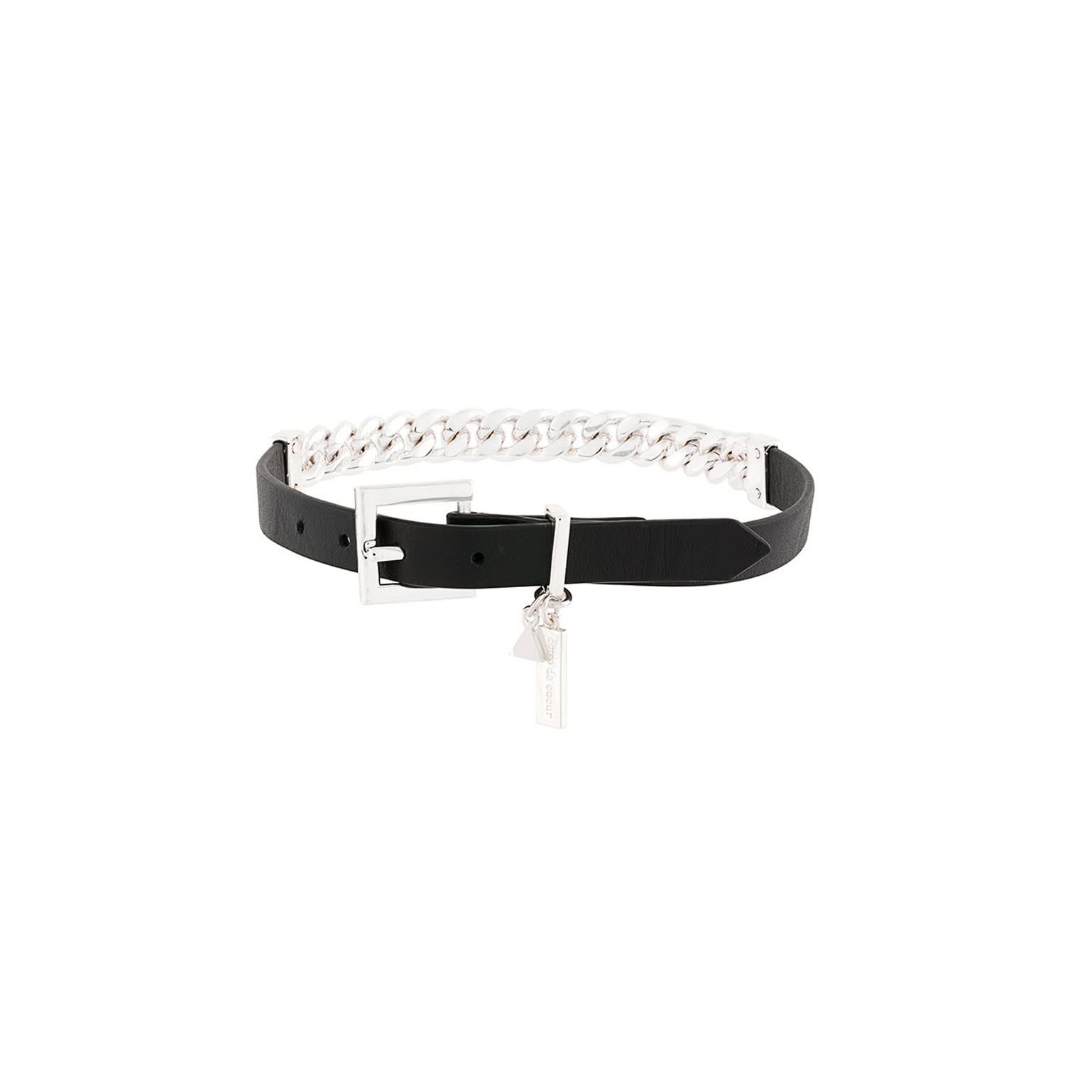 Silver Chain Choker Coup De Coeur London Wolf Badger