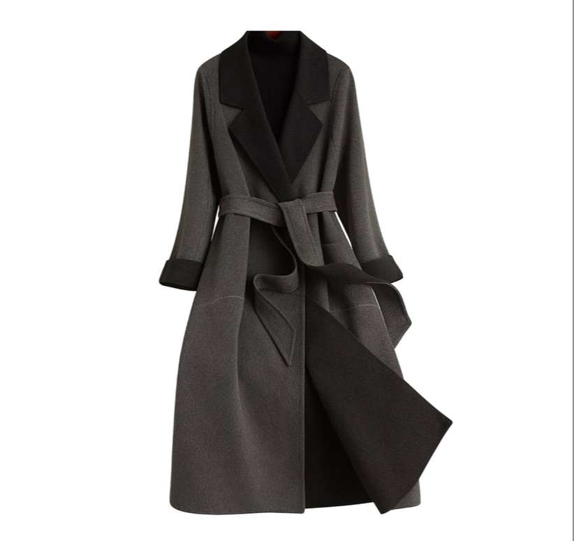 Wjy Studio London Women's Galaxy Soft Wool Coat Grey In Gray