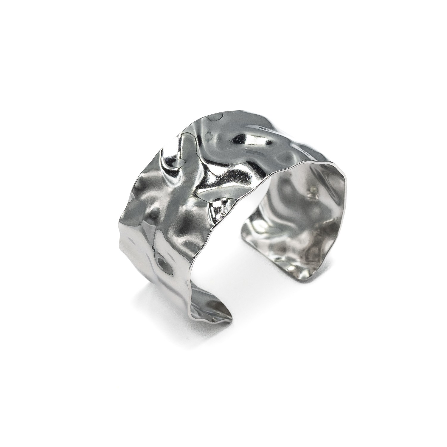 Superdivajewellery Women's Kai Silver Cuff Bracelet In Silver