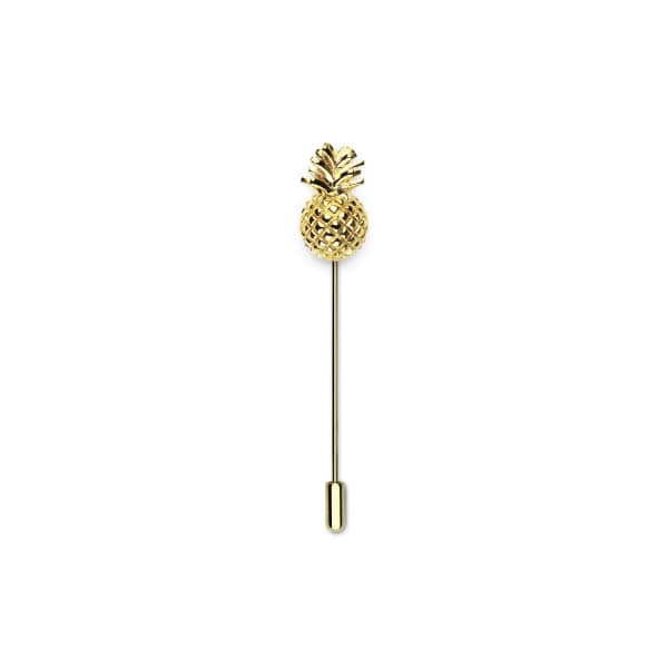 Tom Astin Fruit Bomb Gold Lapel Pin