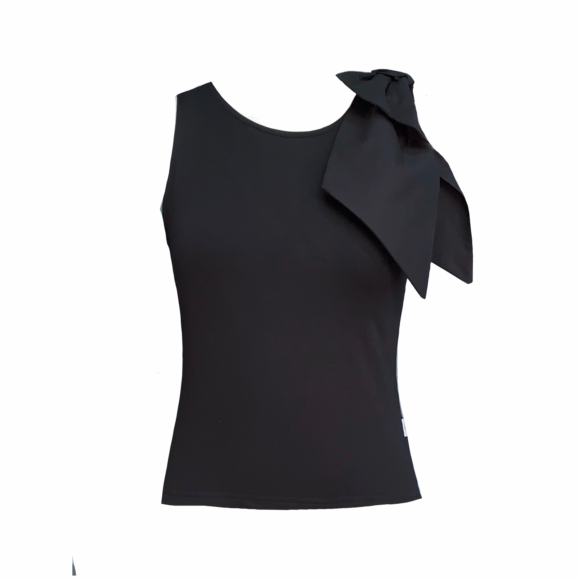 Women’s Brook Top With Bow In Black Extra Small Frock Tales