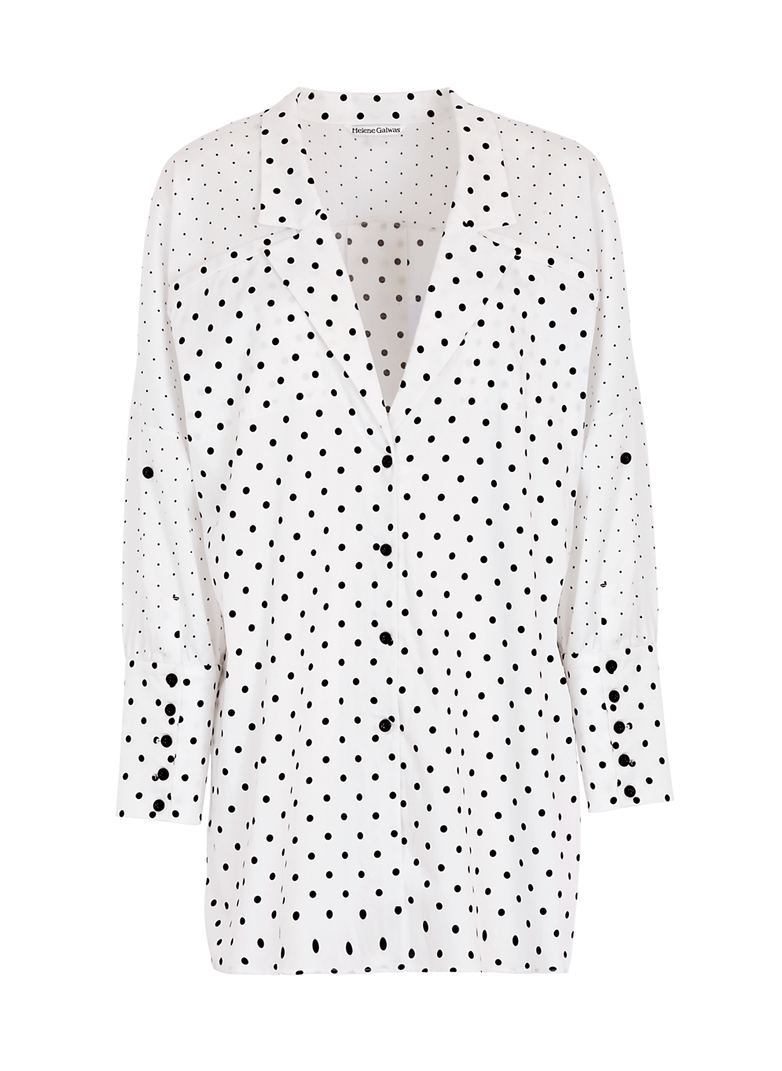 Helene Galwas Women's White Gale Blouse In White