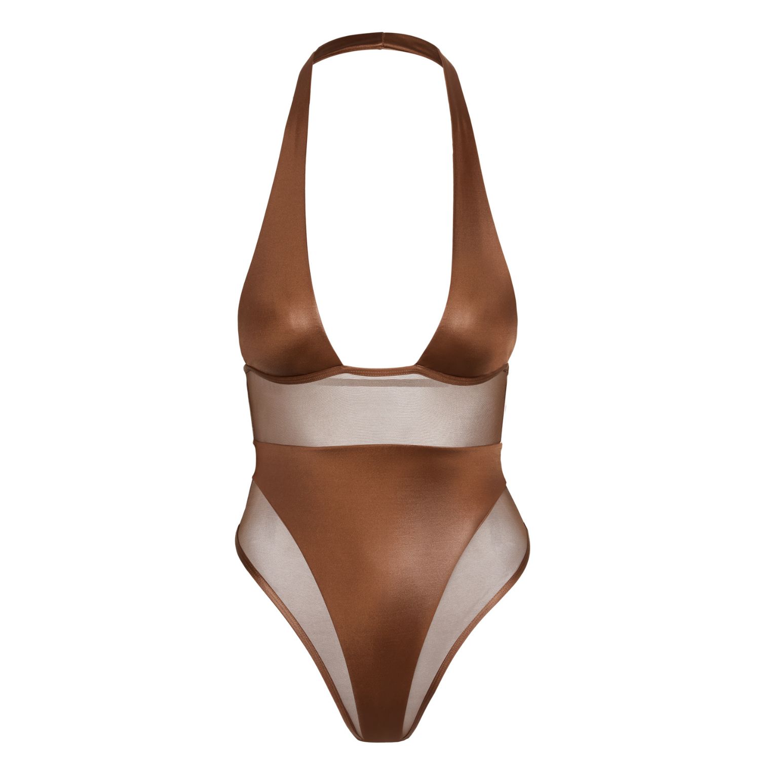 Women's Brown Jelena One-Piece | Extra Small | Franca Vinka