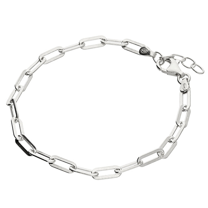 Women&rsquo;s Silver Paperclip Chain Bracelet | Ware Collective