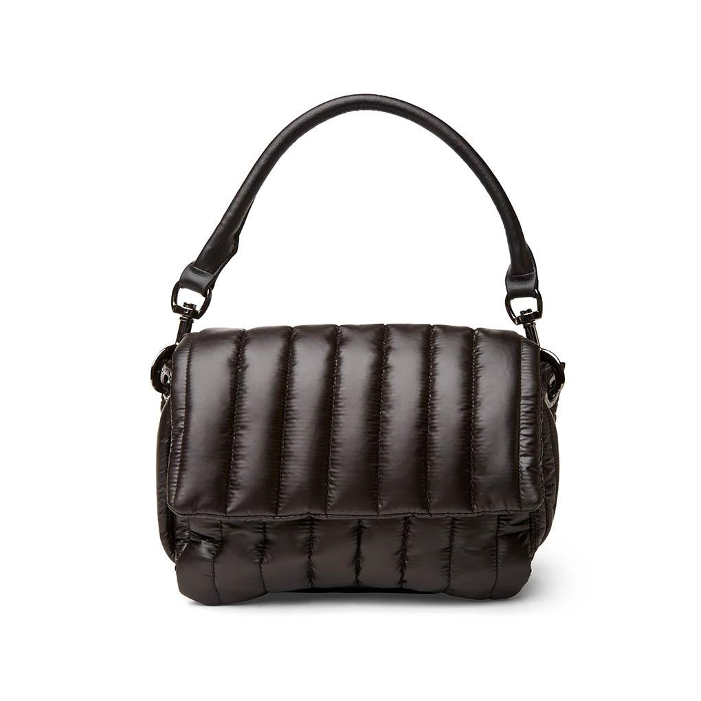 Shop Think Royln Women's Bar Bag In Shiny Black