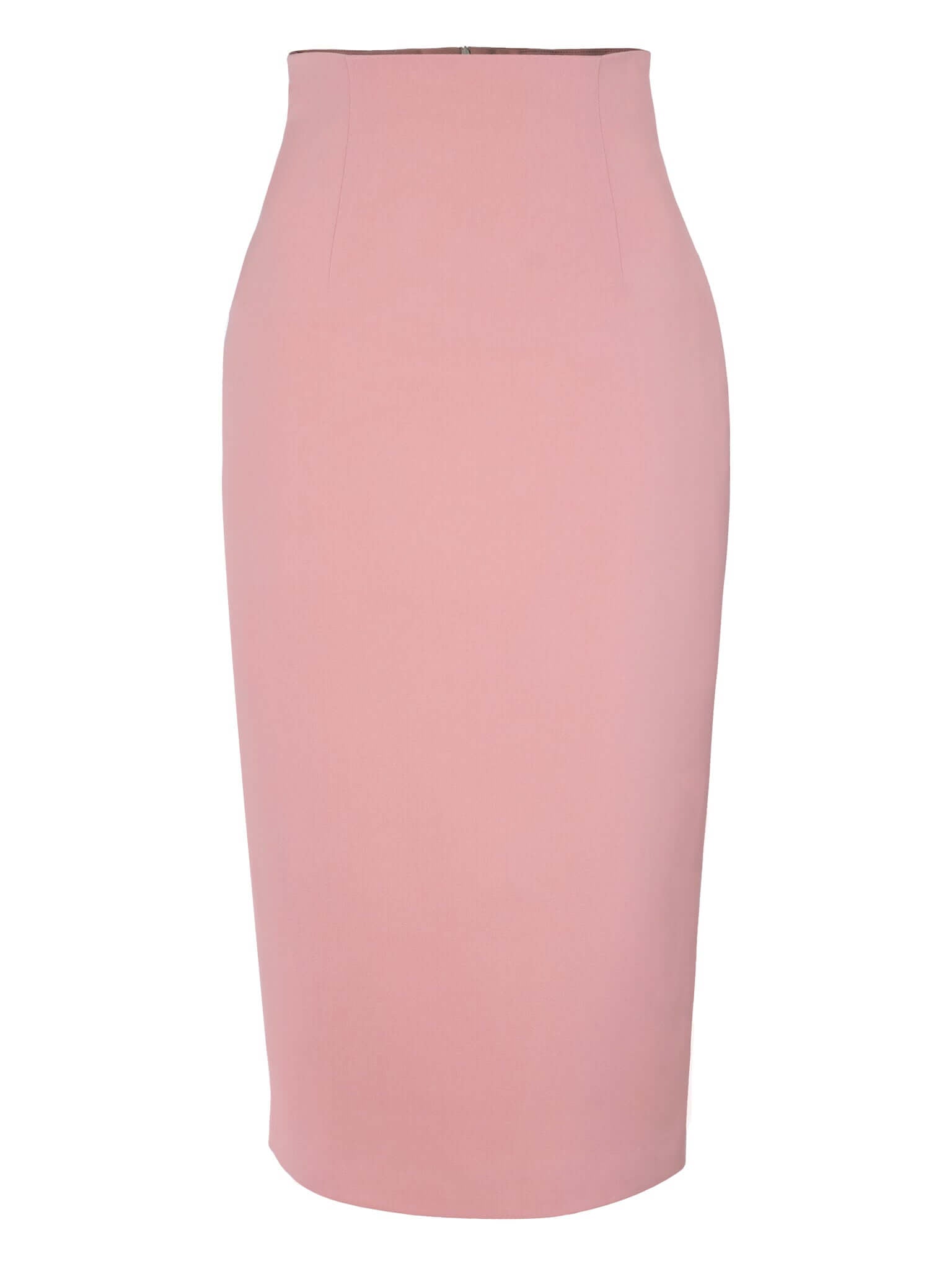 High-Waist Pencil Midi Skirt - Cotton Candy | Tia Dorraine