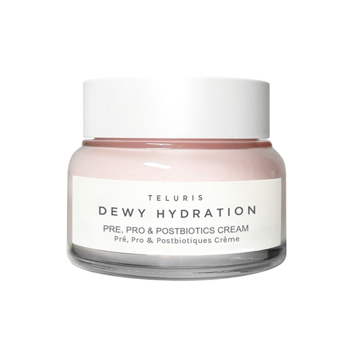 Teluris Pink Dewy Hydration Cream In Pink