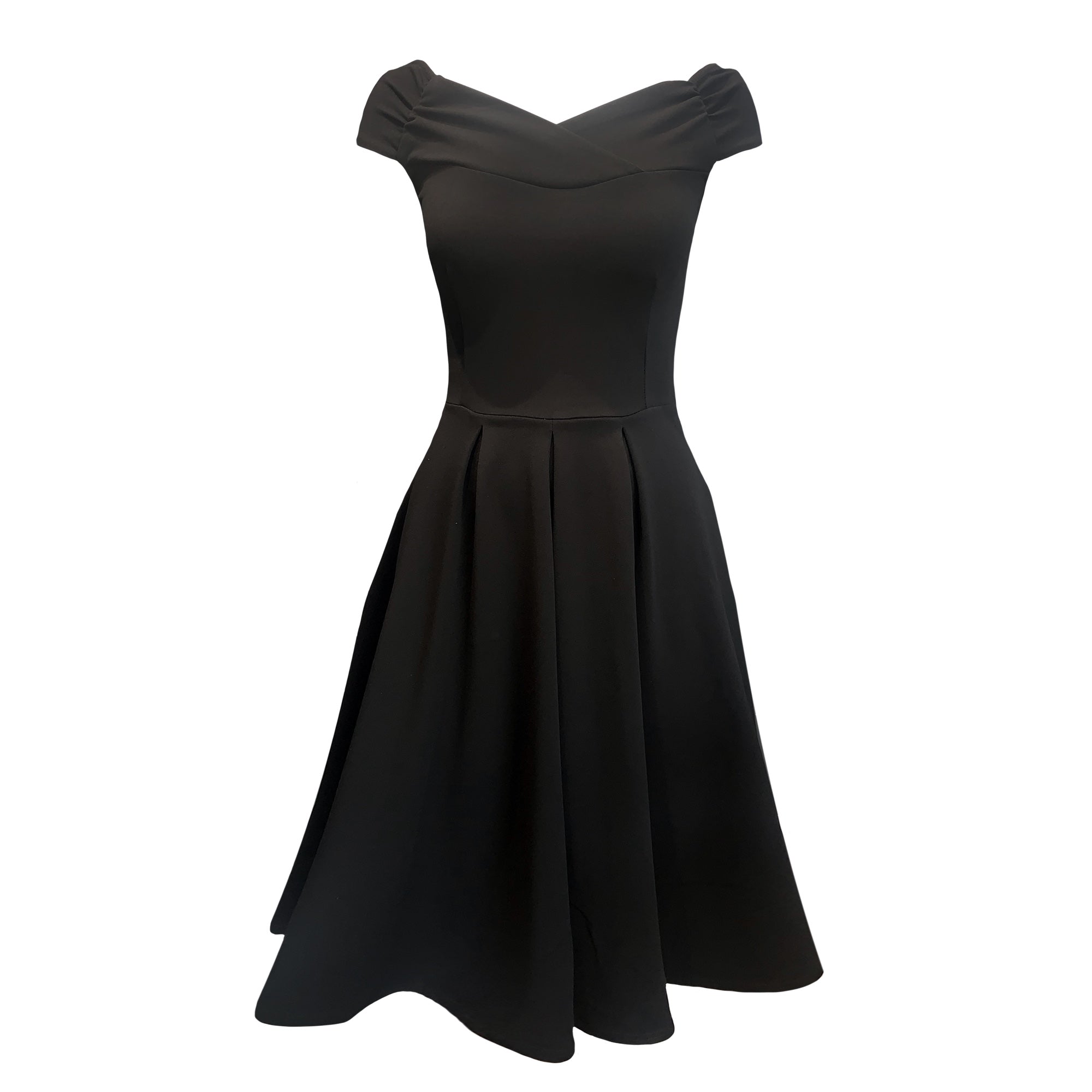 Women’s Millie Midi Dress In Black Small Frock Tales