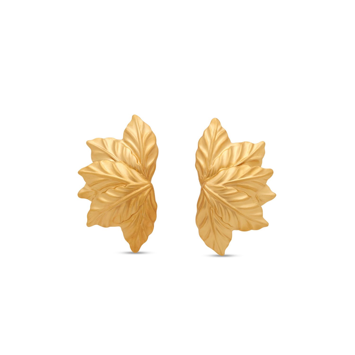 Stephanie Browne Australia Women's Sinatra Earrings - Matt Gold