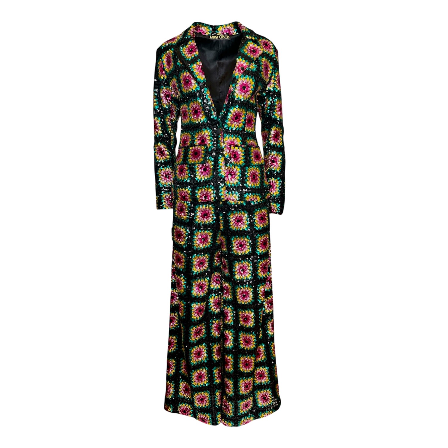 Laura Citron Groovy Granny Suit In Black