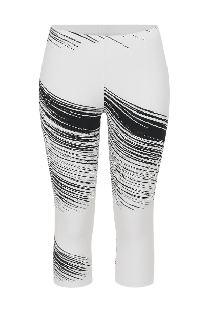 Conquista Women's Cropped Print Leggings