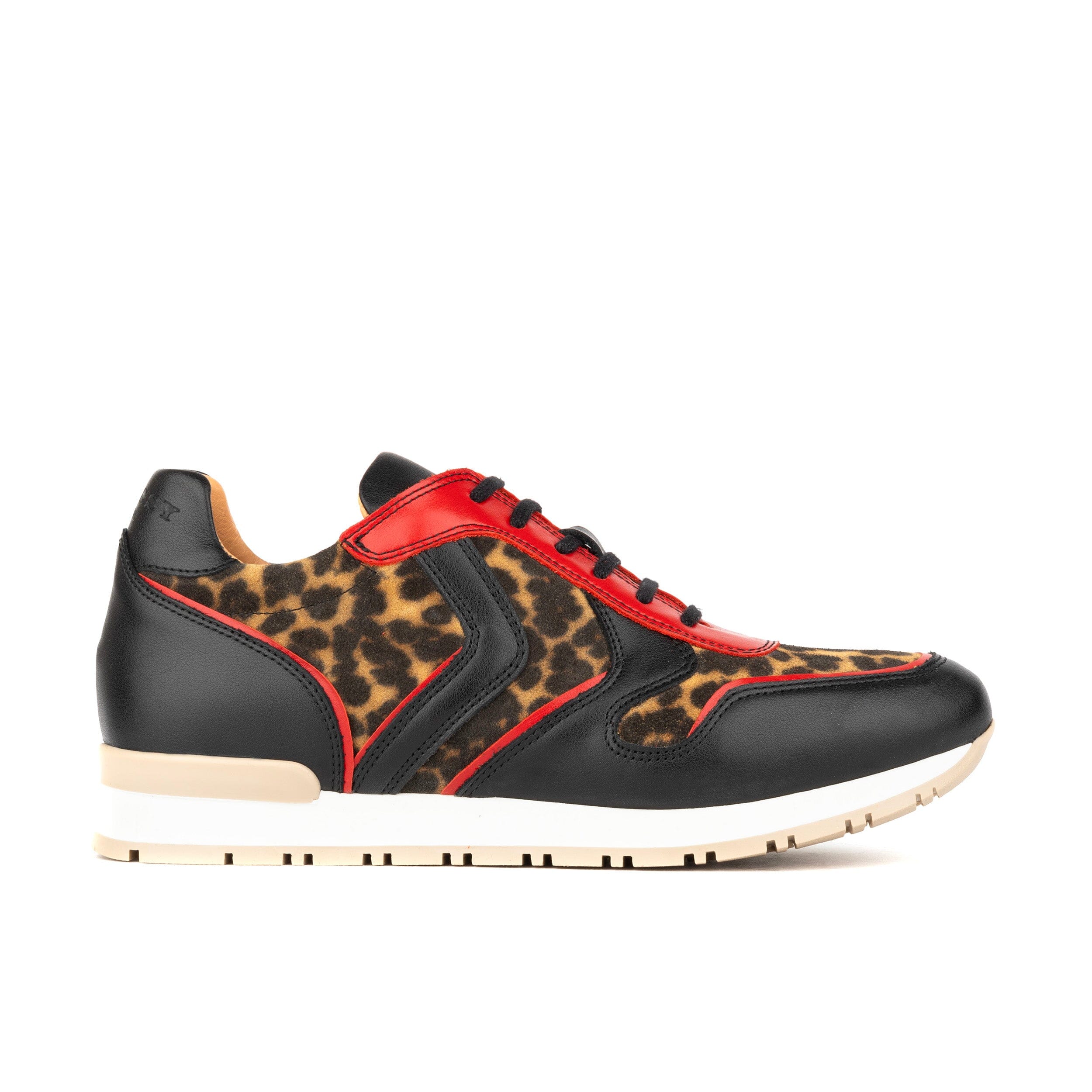 Embassy London Usa Women's Brown / Red Savana - Leopard & Red
