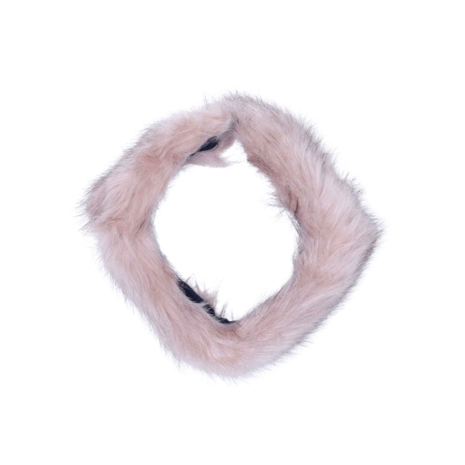 Vaseghia Women's Pink / Purple / Neutrals Rosemist Luxury Vegan Faux Fur Headband In Multi