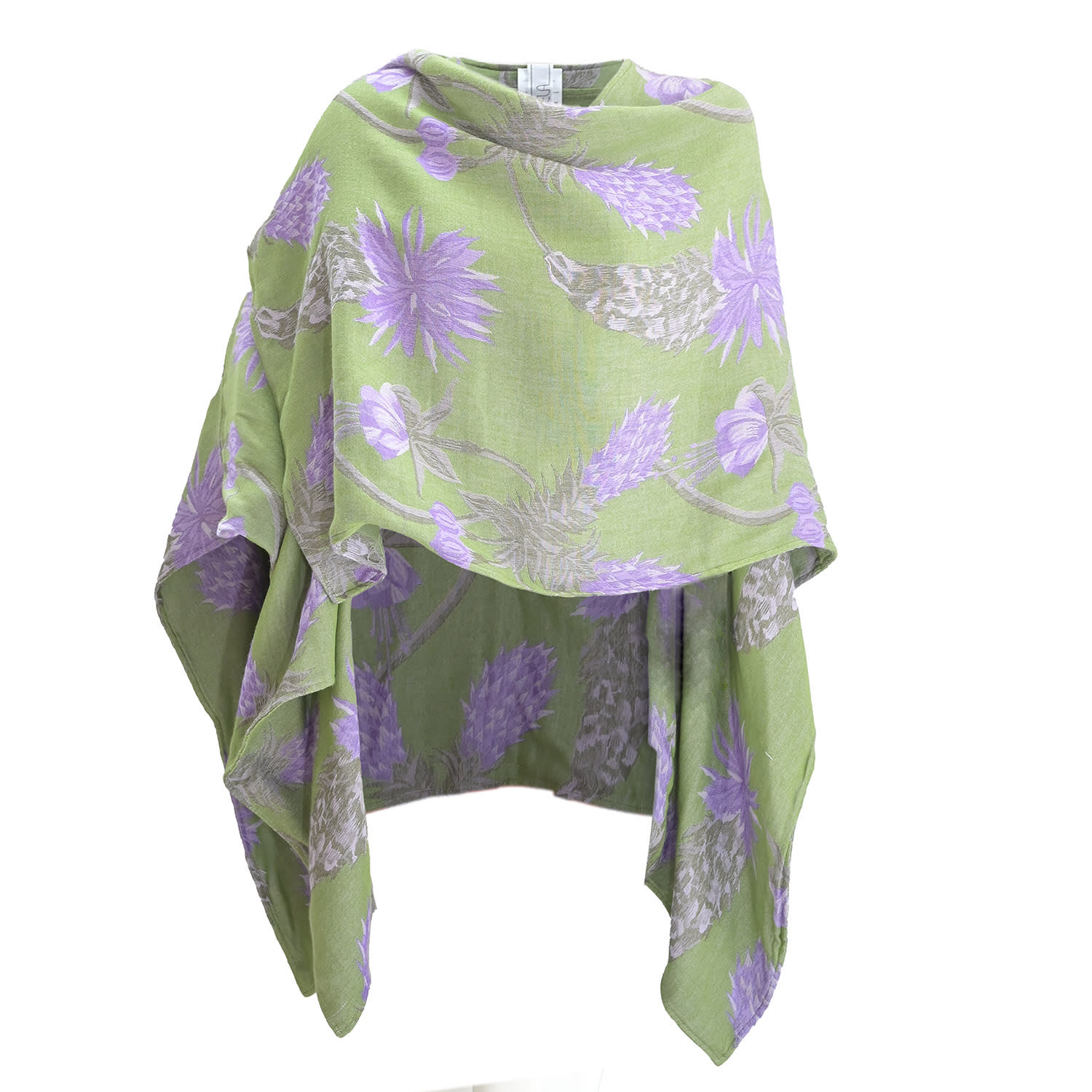 Green Frailejón | Cashmere Shawl | One Size | Manuela Cabrales