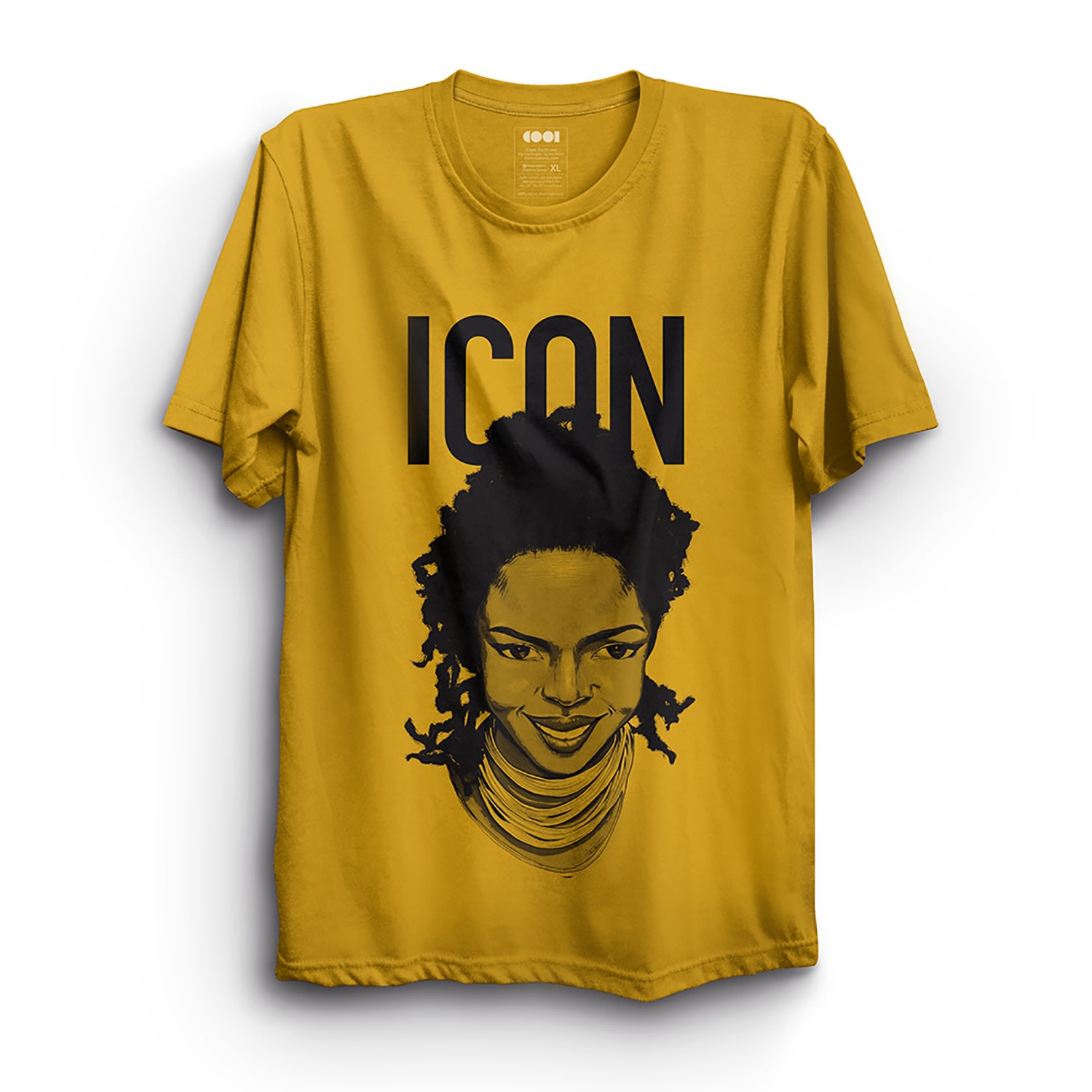 Men’s Yellow / Orange Lauryn Icon Shirt Large Cool Creative