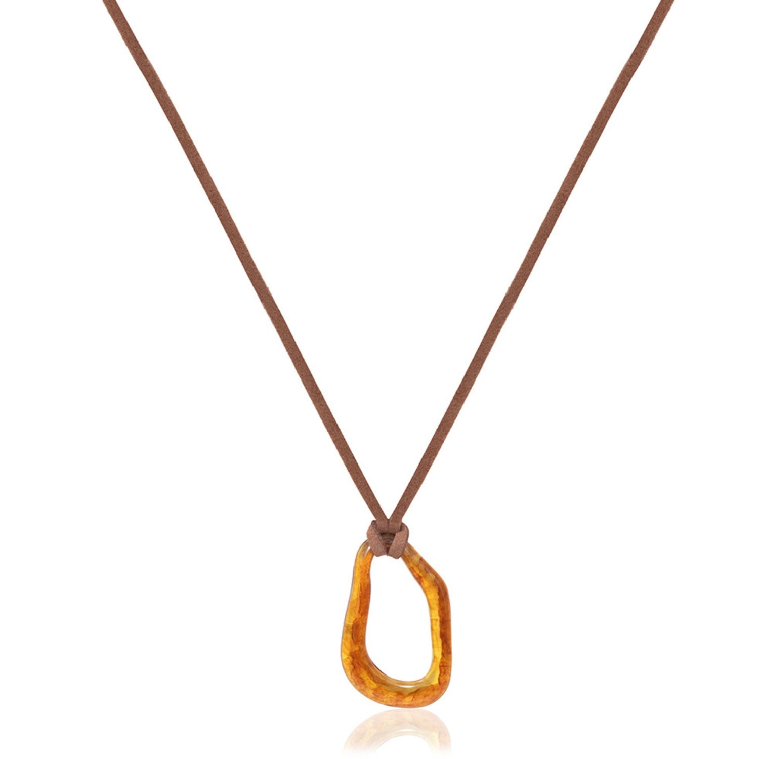 A Weathered Penny Women's Ember Necklace - Light Brown In Brown