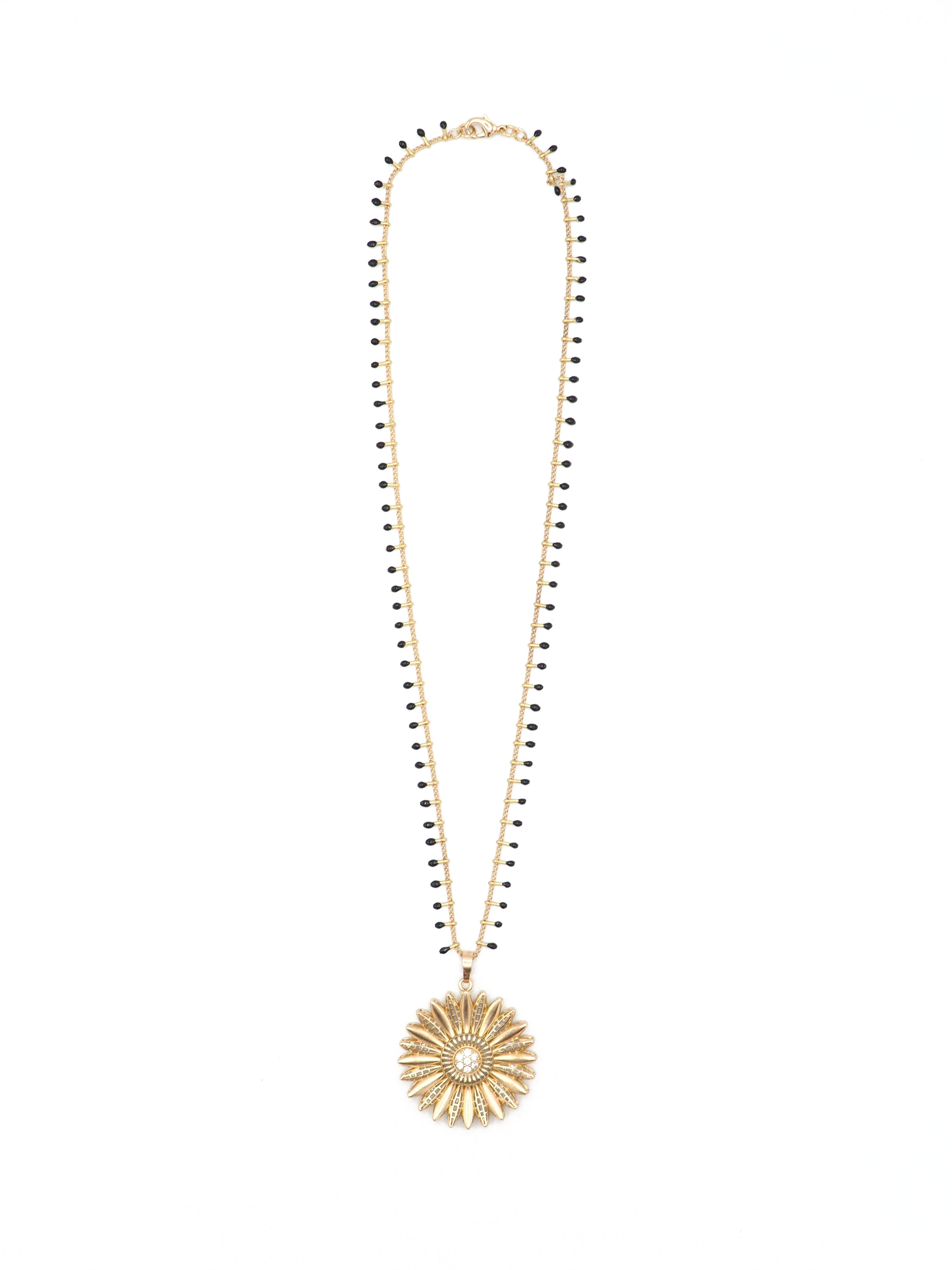 Women’s Gold / Black Bega Necklace Sita Nevado