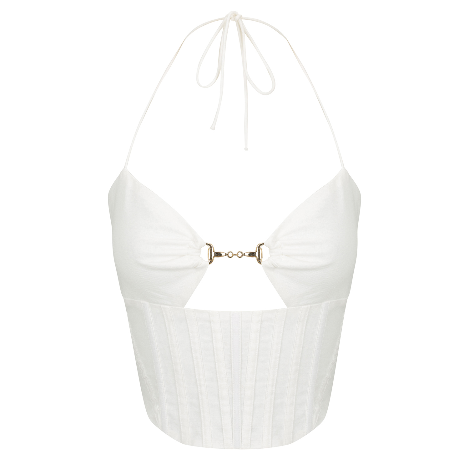 Capri Corset Top White, Derma Department