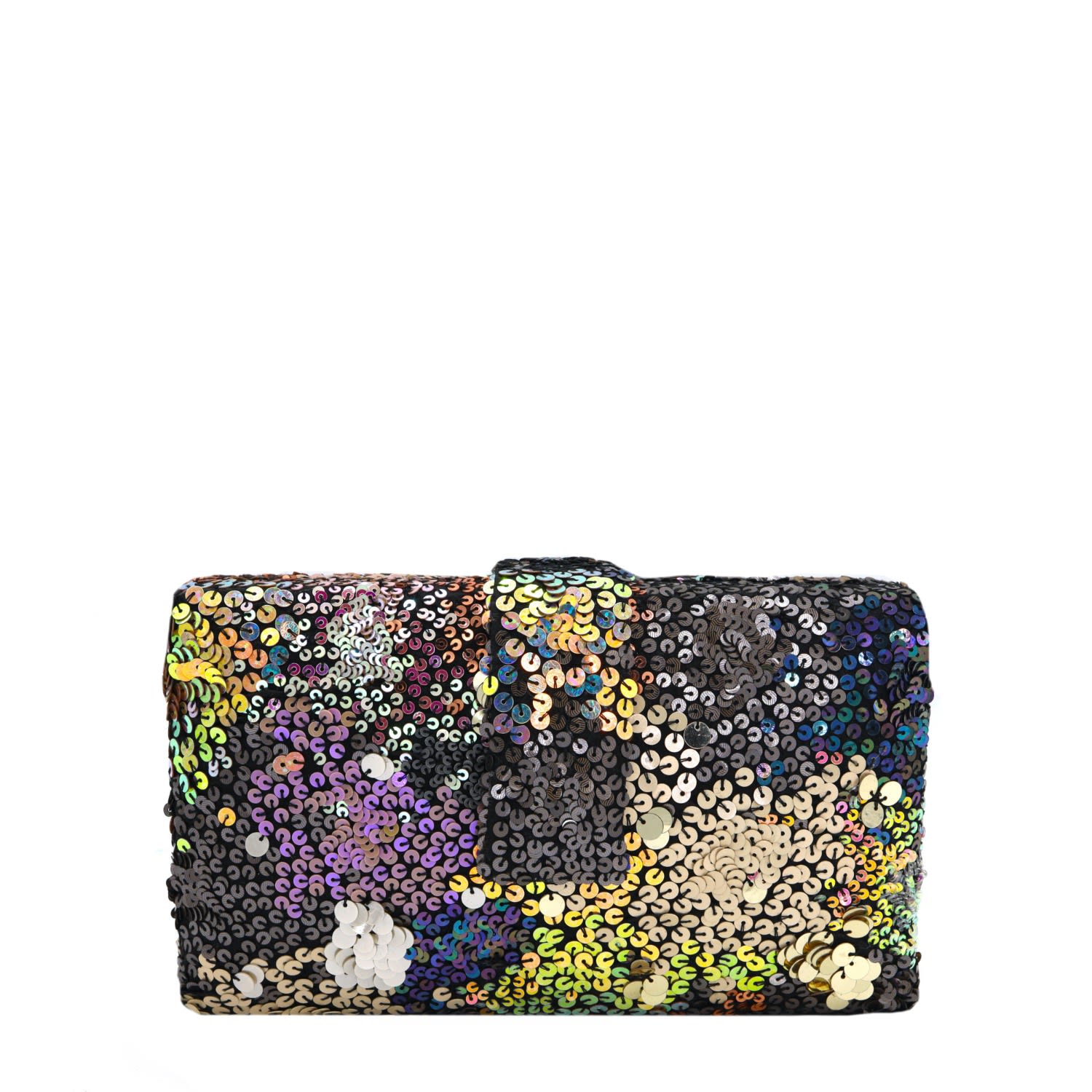 Women’s Black / Gold Supernova Clutch Simitri