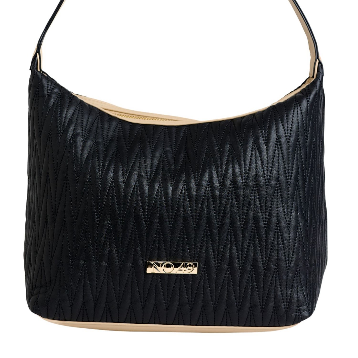 No.49 Handbags Women's Black Dani Hobo / Shoulder Bag In Black