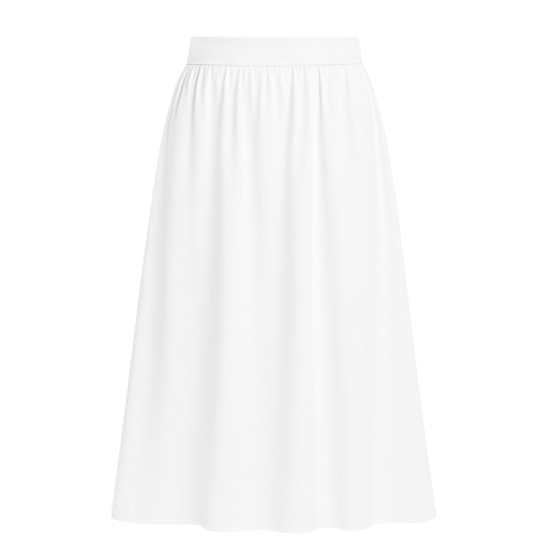 Conquista Women's Yellow Maxi Layer Skirt In Yellow