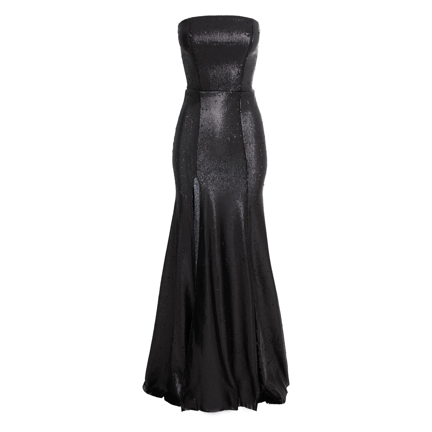 Women’s Cannes Sequins Maxi Dress In Black Small Roserry