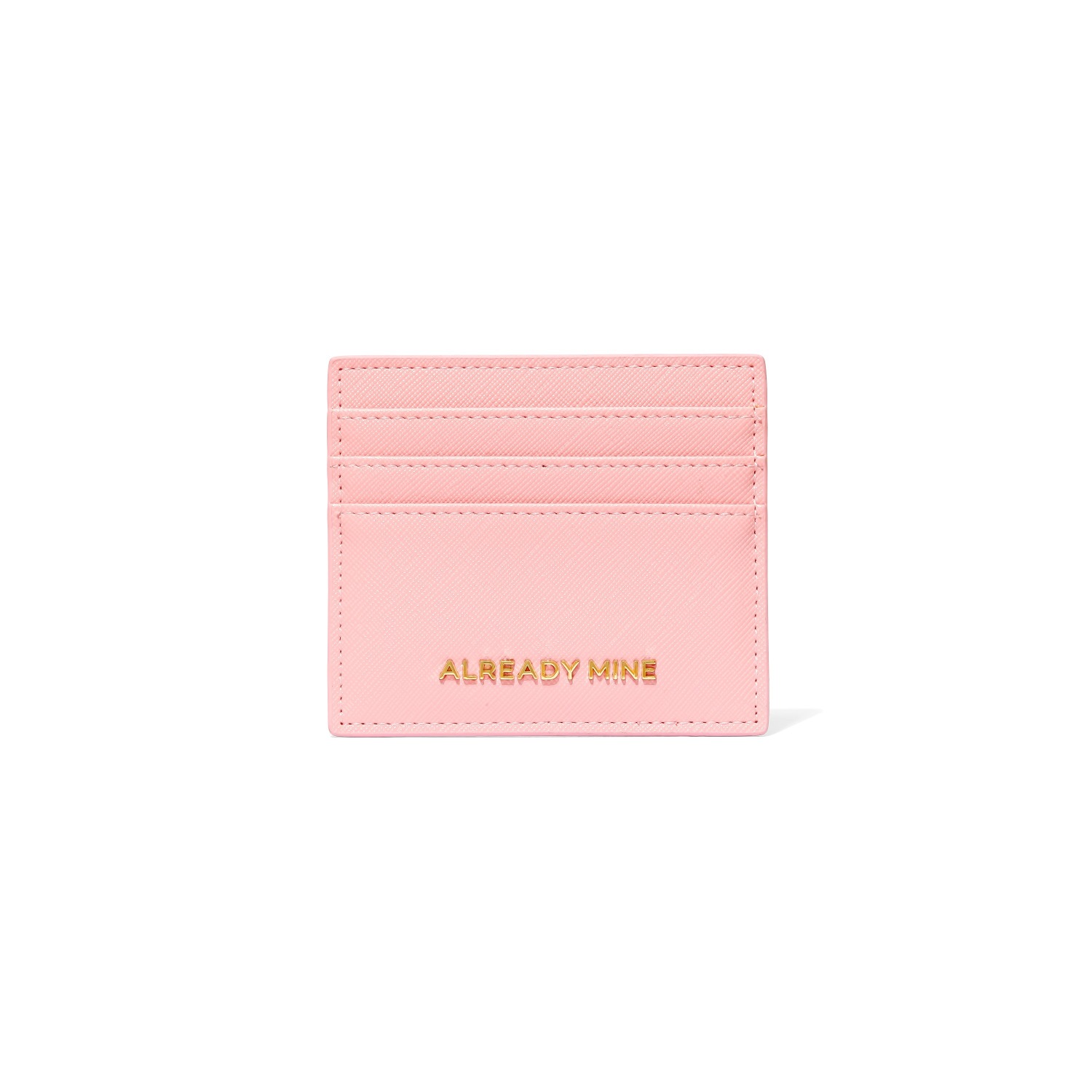 Already Mine Ny Women's Pink / Purple Manifesting Card Holder - Pink| Luxury & Abundance