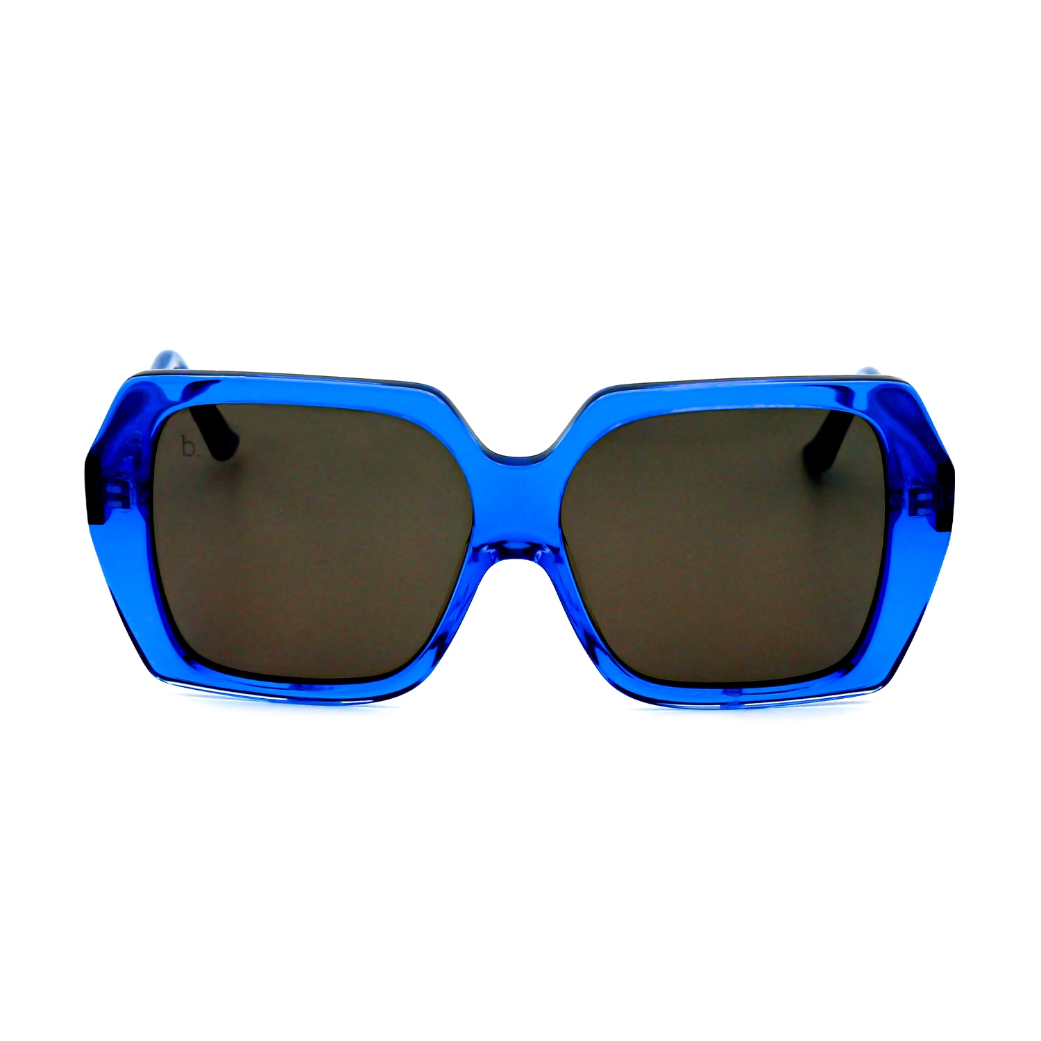 Women’s Blue The Austin Sunglasses In Crystal Cobalt One Size Brook Eyewear