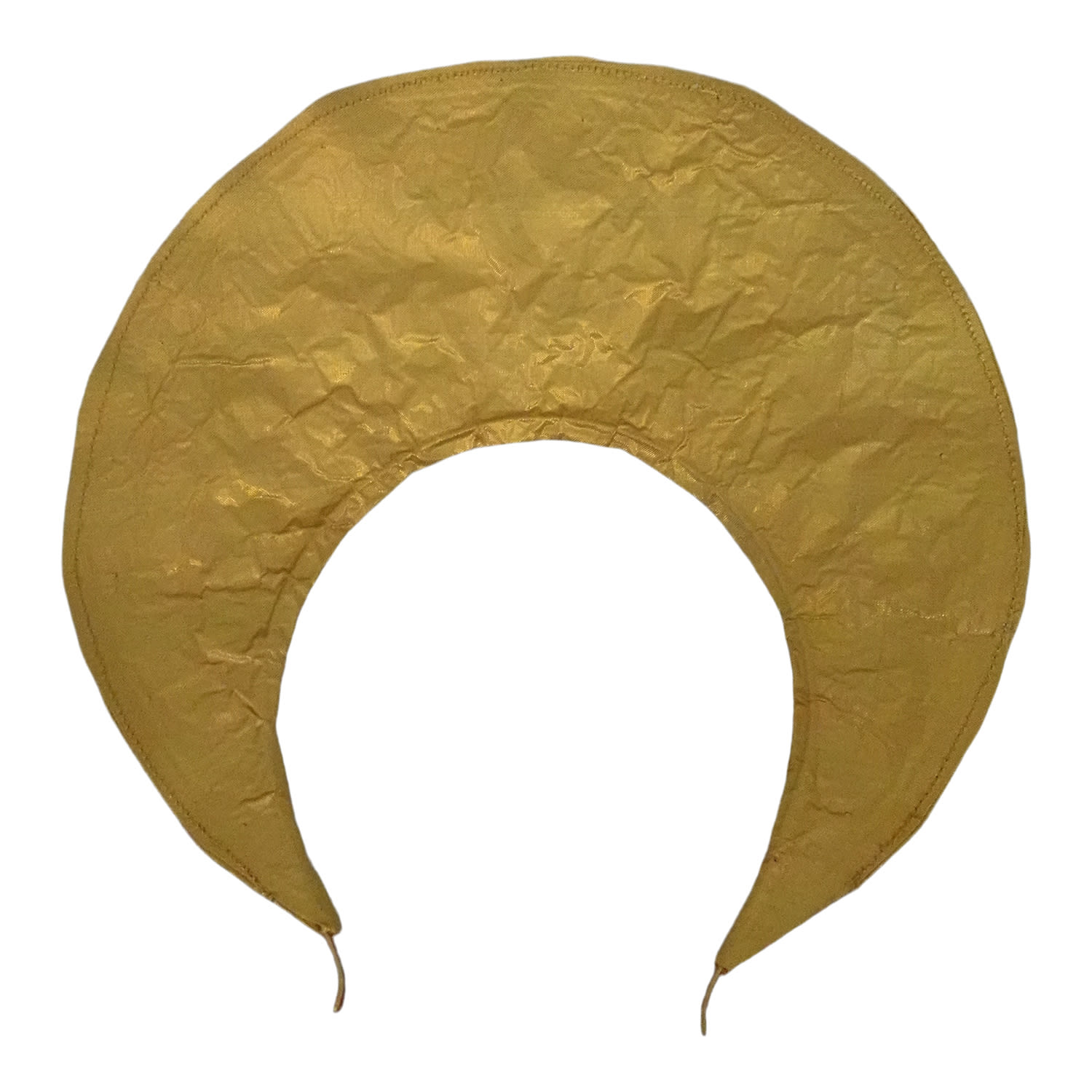 Romer Millinery Women's Morphy Moldable "saint" Headband In Gold Silk