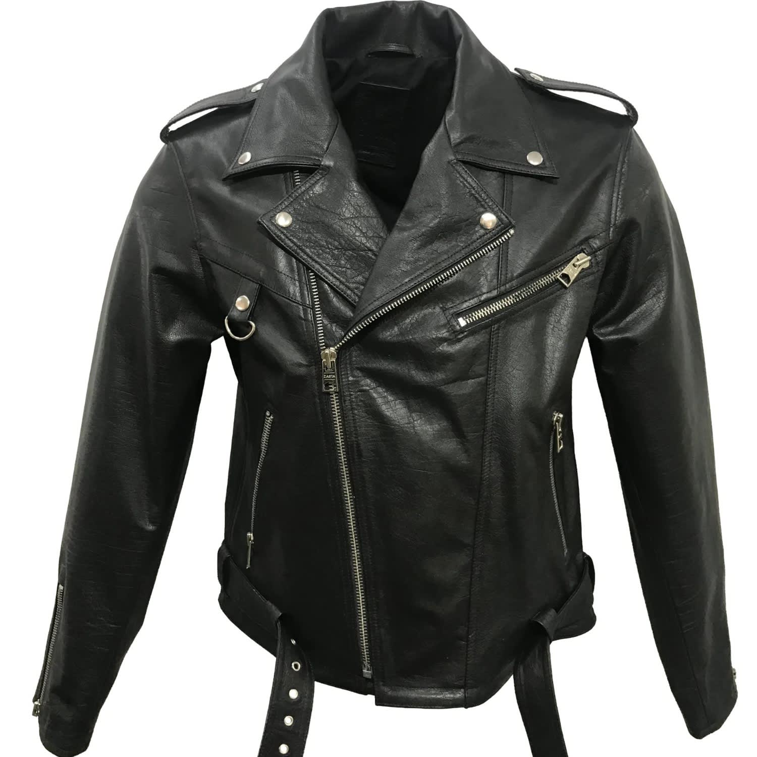 ジャケット・アウター blurred clothing LEATHER SPORTS JACKET 304786-36460-UNDERCOVER-BIKER-