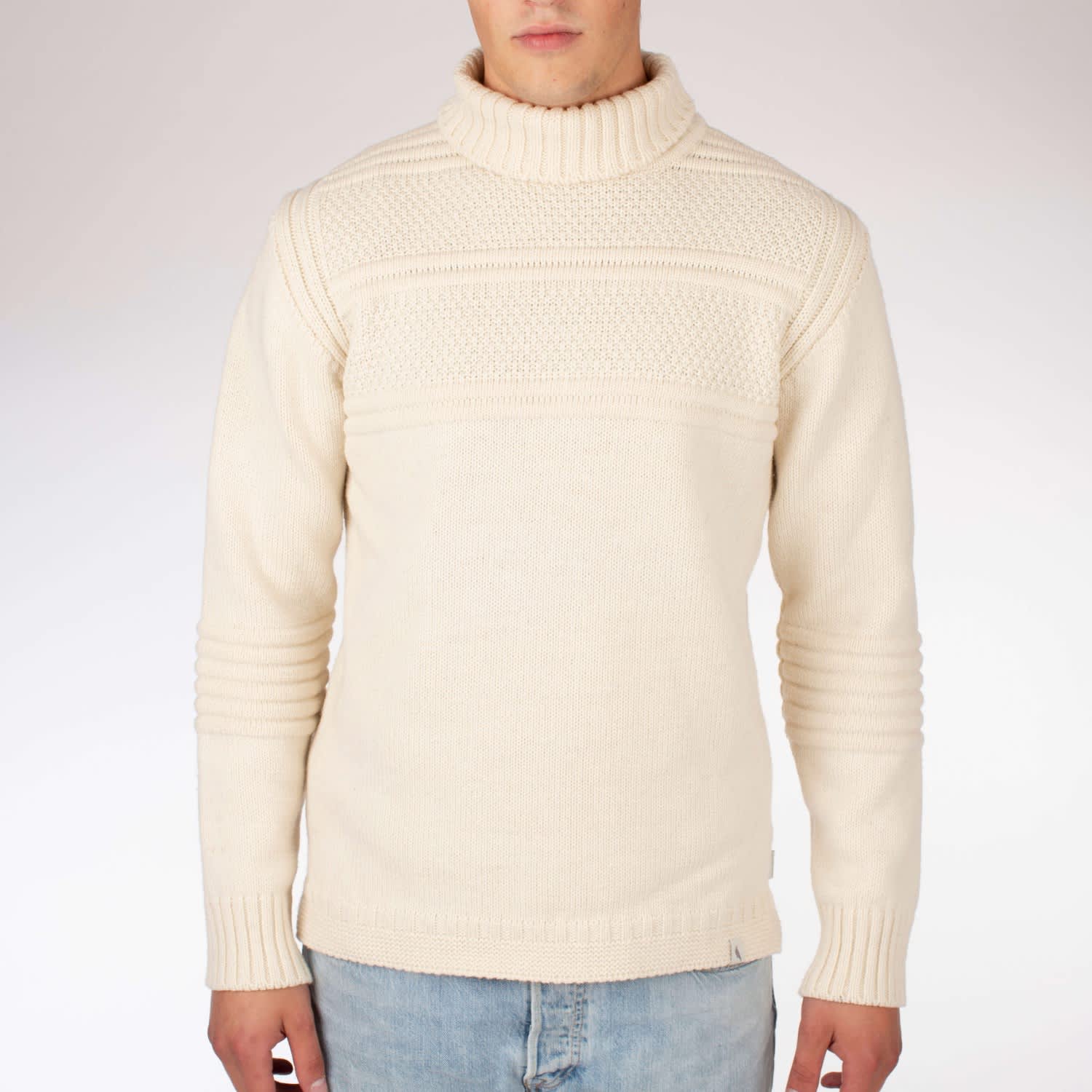 Guernsey Polo Neck (XXL) | Peregrine | Wolf & Badger