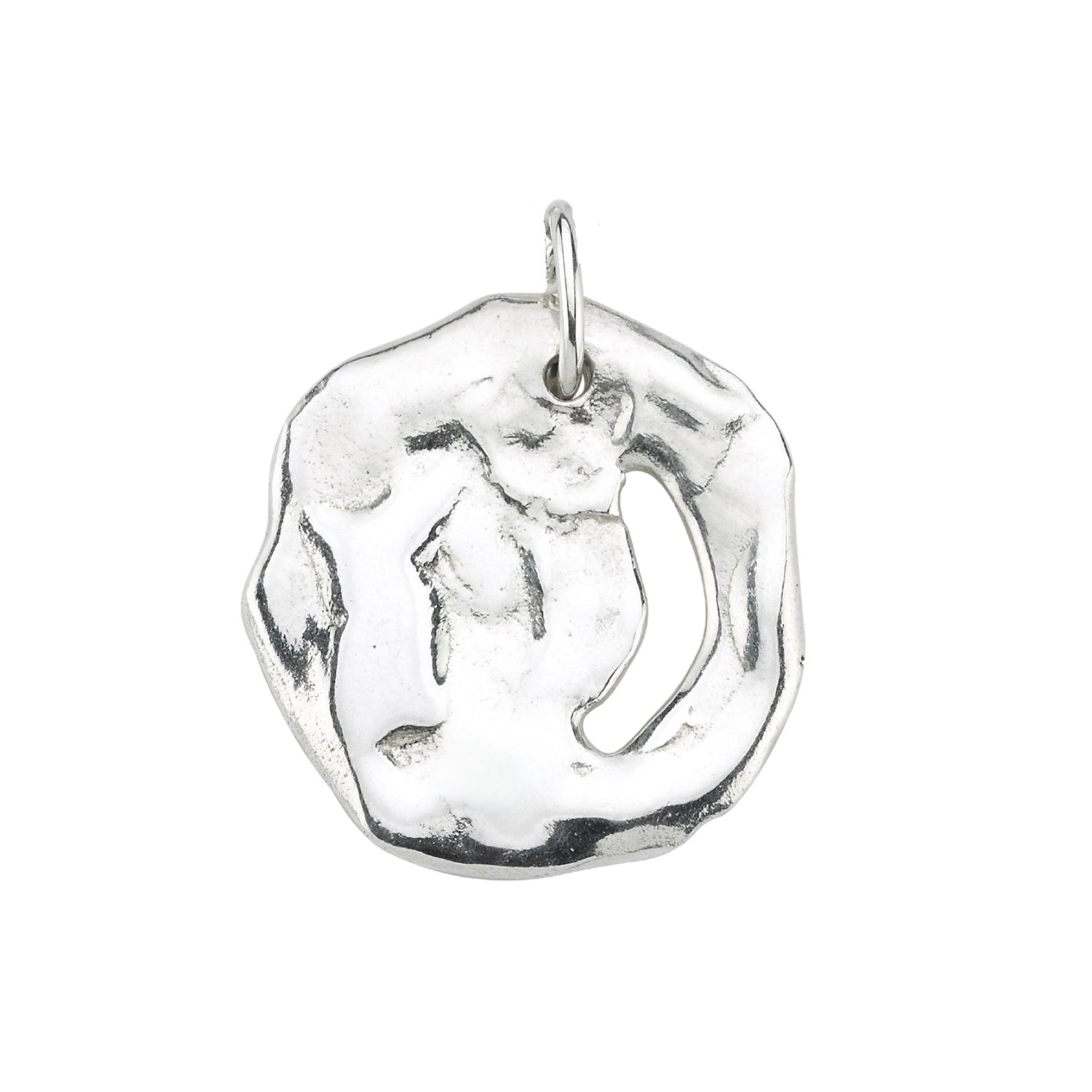 Assuwa Men's Silver Atlantis Pendant Charm In Silver