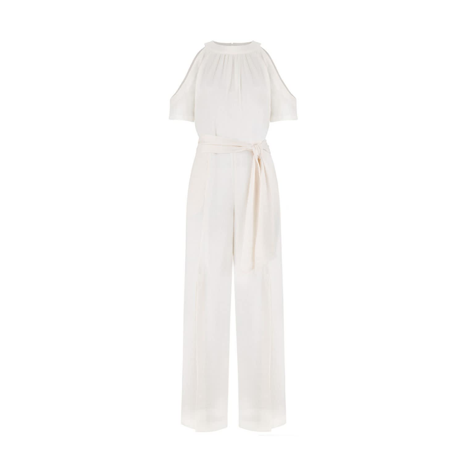 white jumpsuit xs