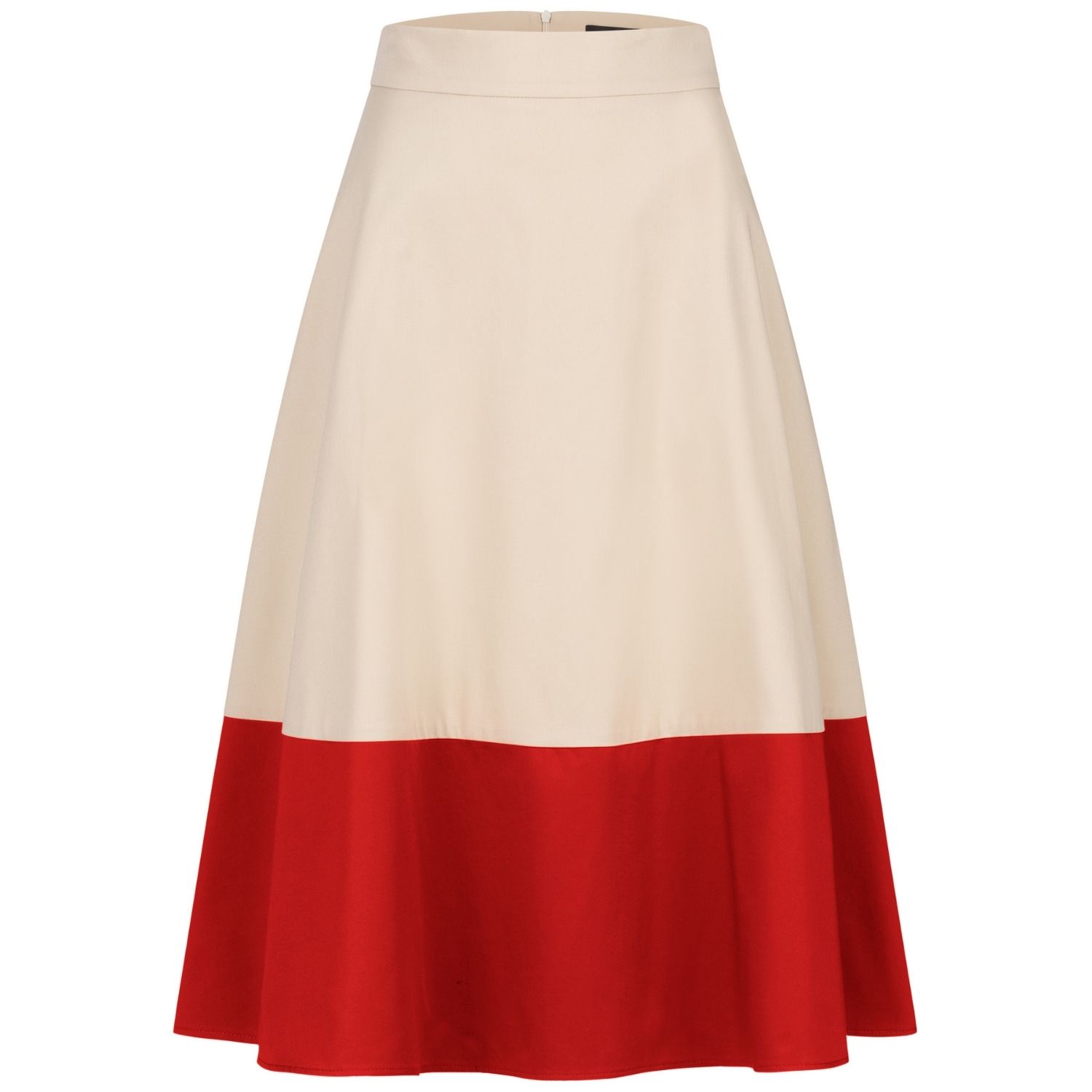 Marianna Déri Women's Brown / Red Midi Skirt Sand-red In Multi