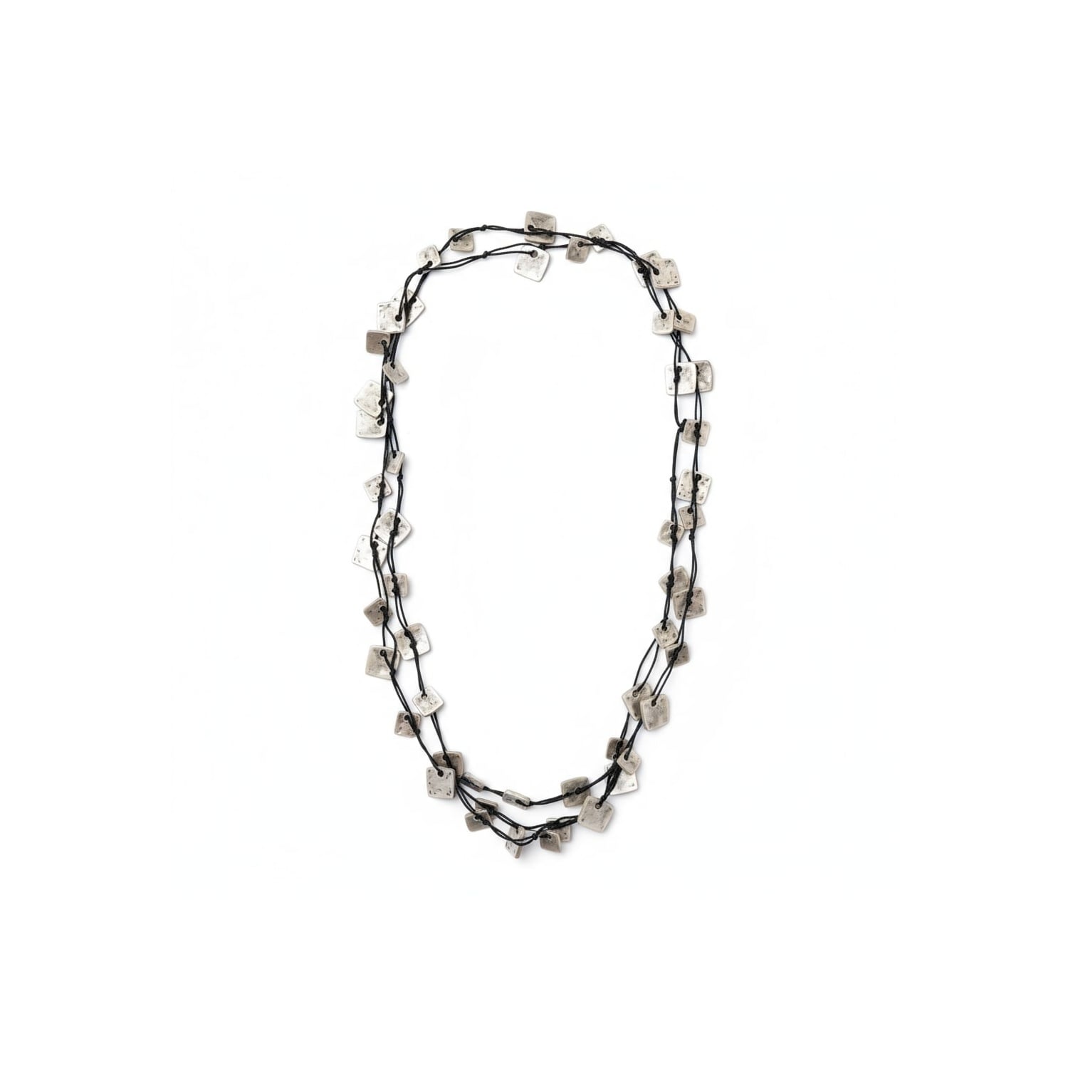 By Virgo Women's Silver / Black Mirella Necklace In Multi