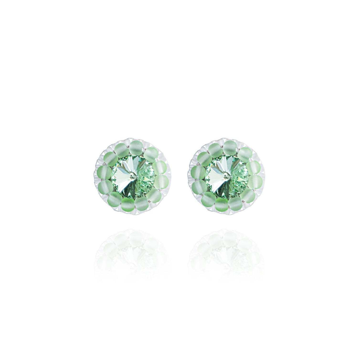 Women’s Green Cleo Earrings In Seafoam Saule Label