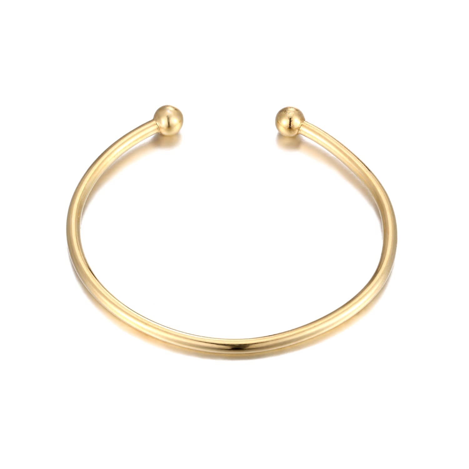 Gold plated sale torque bangle