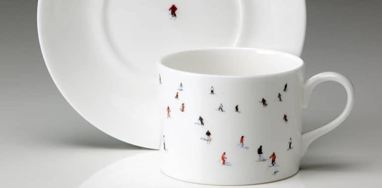 Skier Small Tea Pot – DEDE JOHNSTON DESIGN