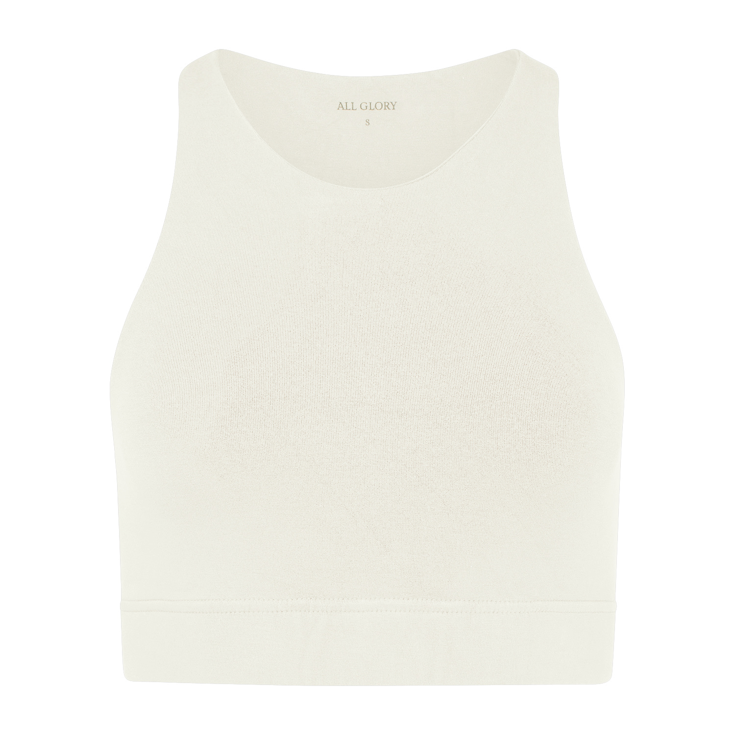 All Glory Women's White The Racer - Pearl In White