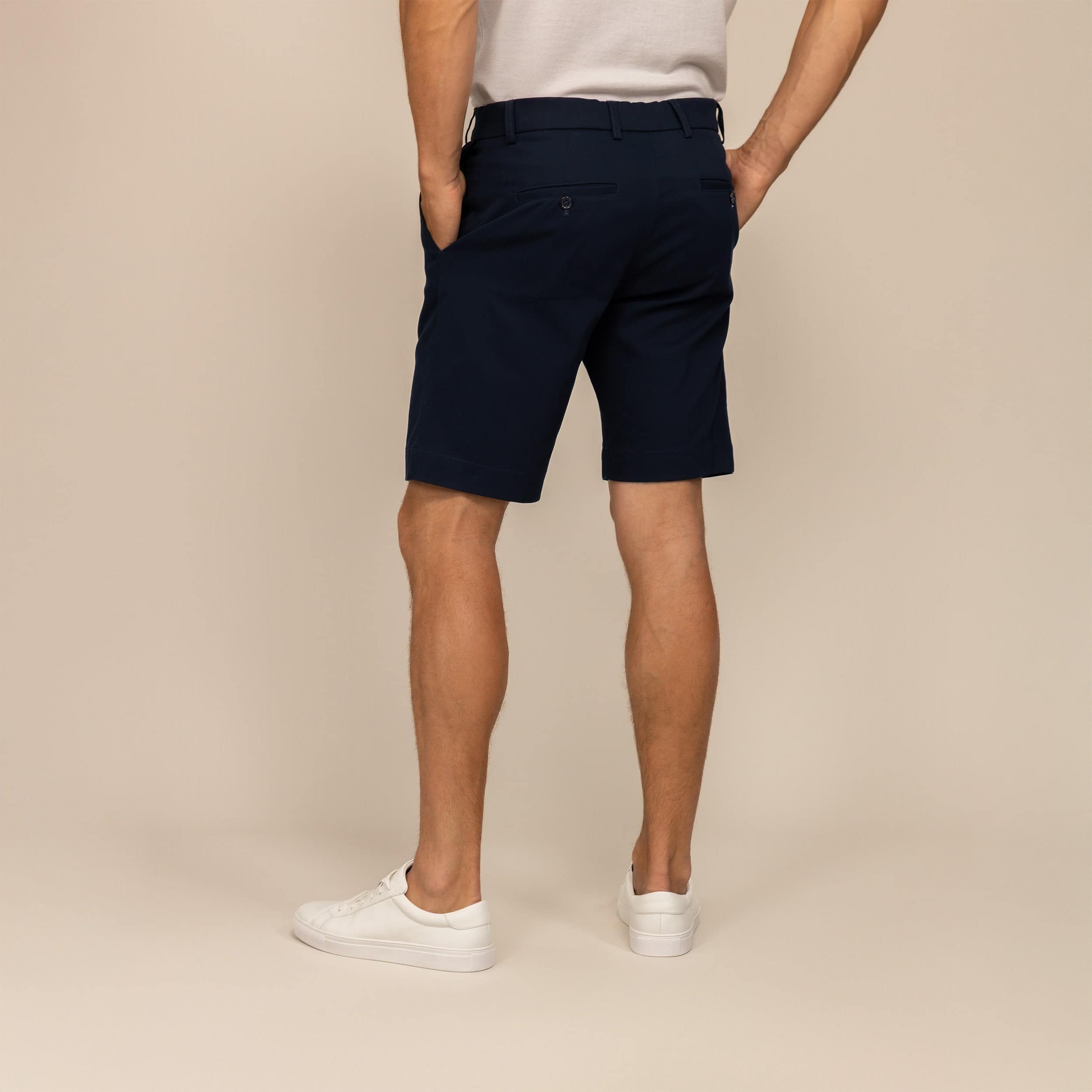 Classic Chino Shorts - Navy | Marame | Wolf & Badger
